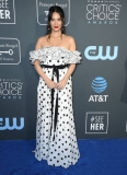 SANTA MONICA, CA - JANUARY 13:  Olivia Munn arrives at the The 24th Annual Critics' Choice Awards  attends The 24th Annual Critics' Choice Awards at Barker Hangar on January 13, 2019 in Santa Monica, California.  (Photo by Steve Granitz/WireImage)