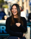 UNIVERSAL CITY, CALIFORNIA - FEBRUARY 19: Olivia Munn visits "Extra" at Universal Studios Hollywood on February 19, 2019 in Universal City, California. (Photo by Noel Vasquez/Getty Images)