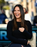 UNIVERSAL CITY, CALIFORNIA - FEBRUARY 19: Olivia Munn visits "Extra" at Universal Studios Hollywood on February 19, 2019 in Universal City, California. (Photo by Noel Vasquez/Getty Images)