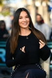 UNIVERSAL CITY, CALIFORNIA - FEBRUARY 19: Olivia Munn visits "Extra" at Universal Studios Hollywood on February 19, 2019 in Universal City, California. (Photo by Noel Vasquez/Getty Images)