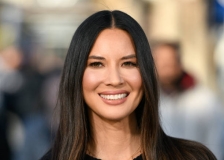 UNIVERSAL CITY, CALIFORNIA - FEBRUARY 19: Olivia Munn visits "Extra" at Universal Studios Hollywood on February 19, 2019 in Universal City, California. (Photo by Noel Vasquez/Getty Images)