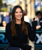 UNIVERSAL CITY, CALIFORNIA - FEBRUARY 19: Olivia Munn visits "Extra" at Universal Studios Hollywood on February 19, 2019 in Universal City, California. (Photo by Noel Vasquez/Getty Images)