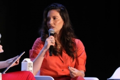 DETROIT, MICHIGAN - OCTOBER 27: Olivia Munn speaks during the 2019 Forbes 30 Under 30 Summit at Detroit Masonic Temple on October 27, 2019 in Detroit, Michigan. (Photo by Taylor Hill/Getty Images)