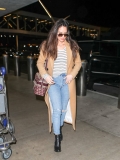 LOS ANGELES, CA - FEBRUARY 25: Olivia Munn is seen at Los Angeles International Airport on February 25, 2019 in Los Angeles, California.  (Photo by BG023/Bauer-Griffin/GC Images)