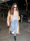 LOS ANGELES, CA - FEBRUARY 25: Olivia Munn is seen at Los Angeles International Airport on February 25, 2019 in Los Angeles, California.  (Photo by BG023/Bauer-Griffin/GC Images)