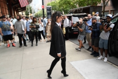 NEW YORK, NY - JUNE 24:  Olivia Munn is seen in Tribeca on June 24, 2019 in New York City.  (Photo by Raymond Hall/GC Images)