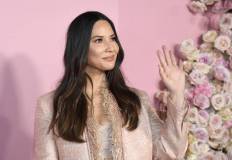 LOS ANGELES, CALIFORNIA - APRIL 04:  Olivia Munn attends the official launch of the Patrick Ta Beauty Major Glow collection with Mo?t & Chandon at Goya Studios on April 04, 2019 in Los Angeles, California. (Photo by Michael Kovac/Getty Images for Moet & Chandon)
