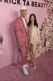 LOS ANGELES, CALIFORNIA - APRIL 04:  Patrick Ta and Olivia Munn attend the official launch of the Patrick Ta Beauty Major Glow collection with Mo?t & Chandon at Goya Studios on April 04, 2019 in Los Angeles, California. (Photo by Michael Kovac/Getty Images for Moet & Chandon)