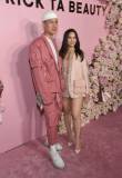 LOS ANGELES, CALIFORNIA - APRIL 04:  Patrick Ta and Olivia Munn attend the official launch of the Patrick Ta Beauty Major Glow collection with Mo?t & Chandon at Goya Studios on April 04, 2019 in Los Angeles, California. (Photo by Michael Kovac/Getty Images for Moet & Chandon)