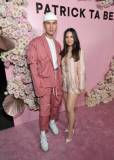 LOS ANGELES, CALIFORNIA - APRIL 04:  Patrick Ta and Olivia Munn attend the official launch of the Patrick Ta Beauty Major Glow collection with Mo?t & Chandon at Goya Studios on April 04, 2019 in Los Angeles, California. (Photo by Michael Kovac/Getty Images for Moet & Chandon)