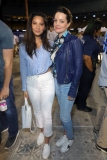 LOS ANGELES, CALIFORNIA - AUGUST 08: (L-R) Olivia Munn and Kimberly Williams-Paisley attend Clayton Kershaw's 7th Annual Ping Pong 4 Purpose at Dodger Stadium on August 08, 2019 in Los Angeles, California. (Photo by JC Olivera/Getty Images for Kershaw's Challenge)