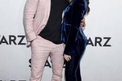 LOS ANGELES, CA - FEBRUARY 12:  Ricky Whittle and Olivia Munn attend the 2019 Winter TCA Tour - STARZ Red Carpet Event at 71Above on February 12, 2019 in Los Angeles, California.  (Photo by Gregg DeGuire/Getty Images)