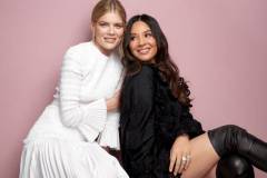 PASADENA, CALIFORNIA - FEBRUARY 12: Emma Greenwell (L) and Olivia Munn of Starz's 'The Rook' pose for a portrait during the 2019 Winter TCA at The Langham Huntington, Pasadena on February 12, 2019 in Pasadena, California. (Photo by Corey Nickols/Getty Images)