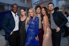 LOS ANGELES, CALIFORNIA - JUNE 17: (L-R) Adrian Lester, Emma Greenwell, Joely Richardson, Jon Fletcher, Olivia Munn and Ronan Raftery attend the LA Premiere of Starz's "The Rook" at The Getty Museum on June 17, 2019 in Los Angeles, California. (Photo by Emma McIntyre/Getty Images)