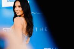 LOS ANGELES, CALIFORNIA - JUNE 17: (EDITORS NOTE: Image has been edited using digital filters) Olivia Munn attends the LA premiere of Starz's "The Rook" at The Getty Museum on June 17, 2019 in Los Angeles, California. (Photo by Matt Winkelmeyer/FilmMagic)