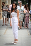 Olivia Munn seen leaving 'The View' TV Show in New York City. 24 Jun 2019 Pictured: Olivia Munn.