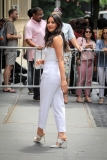 Olivia Munn seen leaving 'The View' TV Show in New York City. 24 Jun 2019 Pictured: Olivia Munn.