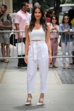 Olivia Munn seen leaving 'The View' TV Show in New York City. 24 Jun 2019 Pictured: Olivia Munn.