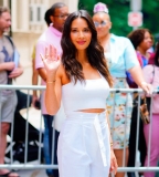 NEW YORK, NY - JUNE 24:  Olivia Munn at The ViewO on June 24, 2019 in New York City.  (Photo by Gotham/GC Images)