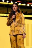 INGLEWOOD, CALIFORNIA: In this image released on May 2, Olivia Munn speaks onstage during Global Citizen VAX LIVE: The Concert To Reunite The World at SoFi Stadium in Inglewood, California. Global Citizen VAX LIVE: The Concert To Reunite The World will be broadcast on May 8, 2021. (Photo by Kevin Mazur/Getty Images for Global Citizen VAX LIVE)