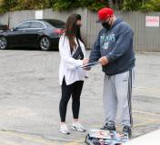 LOS ANGELES, CA - APRIL 22: Olivia Munn is seen on April 22, 2021 in Los Angeles, California.  (Photo by Bellocqimages/Bauer-Griffin/GC Images)