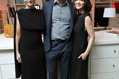 LOS ANGELES, CALIFORNIA - MAY 17: Amanda Peet, Jon Hamm and Olivia Munn seen at "Your Friends and Neighbors" FYC Event At The Think Apple TV+ Emmy House on May 17, 2025 in Los Angeles, California.  (Photo by Eric Charbonneau/Apple TV+ via Getty Images)