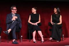 LOS ANGELES, CALIFORNIA - MAY 17: Jon Hamm, Amanda Peet and Olivia Munn seen at "Your Friends and Neighbors" FYC Event at the Think Apple TV+ Emmy House on May 17, 2025 in Los Angeles, California.  (Photo by Eric Charbonneau/Apple TV+ via Getty Images)
