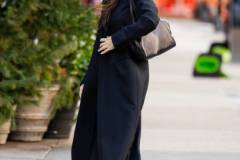 NEW YORK, NEW YORK - JANUARY 04: Olivia Munn is seen in Tribeca on January 04, 2025 in New York City. (Photo by TheStewartofNY/GC Images)