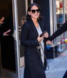 NEW YORK, NY - OCTOBER 1: Olivia Munn is seen on October 1, 2025 in New York City.  (Photo by XNY/Star Max/GC Images)