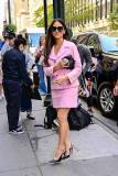 NEW YORK, NEW YORK - OCTOBER 01: Olivia Munn is seen in on October 01, 2025 in New York City. (Photo by Raymond Hall/GC Images)