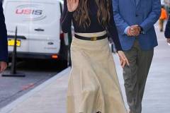 NEW YORK, NY - APRIL 1: Olivia Munn is seen on April 1, 2025 in New York City.  (Photo by XNY/Star Max/GC Images)