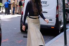 NEW YORK, NY - APRIL 1: Olivia Munn is seen on April 1, 2025 in New York City.  (Photo by XNY/Star Max/GC Images)