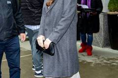 NEW YORK, NEW YORK - APRIL 11: Olivia Munn is seen in Midtown on April 11, 2025 in New York City. (Photo by The Hapa Blonde/GC Images)