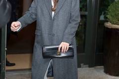 NEW YORK, NEW YORK - APRIL 11: Olivia Munn seen in Midtown on April 11, 2025 in New York City. (Photo by Aeon/GC Images)