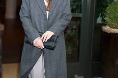 NEW YORK, NEW YORK - APRIL 11: Olivia Munn seen in Midtown on April 11, 2025 in New York City. (Photo by Aeon/GC Images)