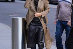 NEW YORK, NY - APRIL 10: Olivia Munn is seen on April 10, 2025 in New York City.  (Photo by XNY/Star Max/GC Images)