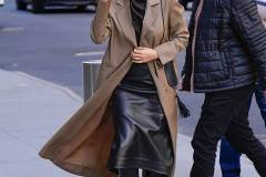 NEW YORK, NY - APRIL 10: Olivia Munn is seen on April 10, 2025 in New York City.  (Photo by XNY/Star Max/GC Images)