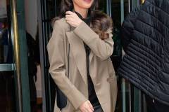 NEW YORK, NY - APRIL 10: Olivia Munn is seen on April 10, 2025 in New York City.  (Photo by XNY/Star Max/GC Images)