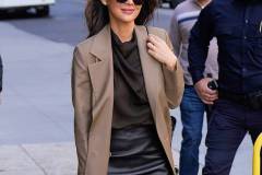 NEW YORK, NY - APRIL 10: Olivia Munn is seen on April 10, 2025 in New York City.  (Photo by XNY/Star Max/GC Images)