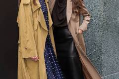 NEW YORK, NY - APRIL 10: Amanda Peet and Olivia Munn are seen at 