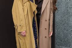 NEW YORK, NY - APRIL 10: Amanda Peet and Olivia Munn are seen at 