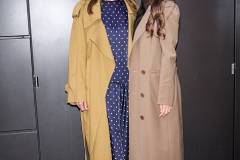 NEW YORK, NY - APRIL 10: Amanda Peet and Olivia Munn are seen on April 10, 2025 in New York City.  (Photo by XNY/Star Max/GC Images)