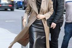 NEW YORK, NEW YORK - APRIL 10: Olivia Munn seen at 