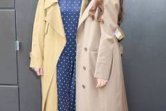 NEW YORK, NEW YORK - APRIL 10: Amanda Peet and Olivia Munn seen at 
