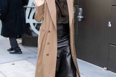 NEW YORK, NEW YORK - APRIL 10: Olivia Munn is seen in SoHo on April 10, 2025 in New York City. (Photo by TheStewartofNY/GC Images)