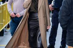 NEW YORK, NEW YORK - APRIL 10: Olivia Munn is seen in SoHo on April 10, 2025 in New York City. (Photo by TheStewartofNY/GC Images)