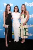 NEW YORK, NEW YORK - APRIL 29: (L-R) Charlotte Triggs, Olivia Munn and Leah Wyar attend the celebratory launch of the new People Magazine App at The Hotel Chelsea on April 29, 2025 in New York City. (Photo by Michael Loccisano/Getty Images)