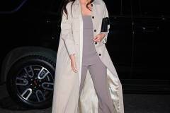NEW YORK, NY - APRIL 9: Olivia Munn is seen on April 9, 2025 in New York City.  (Photo by XNY/Star Max/GC Images)