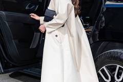 NEW YORK, NEW YORK - APRIL 09: Olivia Munn is seen in Midtown on April 09, 2025 in New York City. (Photo by TheStewartofNY/GC Images)