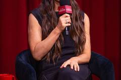 LOS ANGELES, CALIFORNIA - DECEMBER 02: Actress Olivia Munn attends the SAG-AFTRA Foundation Conversations Presents "Your Friends And Neighbors" event at The Meryl Streep Center for Performing Artists on December 02, 2025 in Los Angeles, California. (Photo by Amanda Edwards/Getty Images)